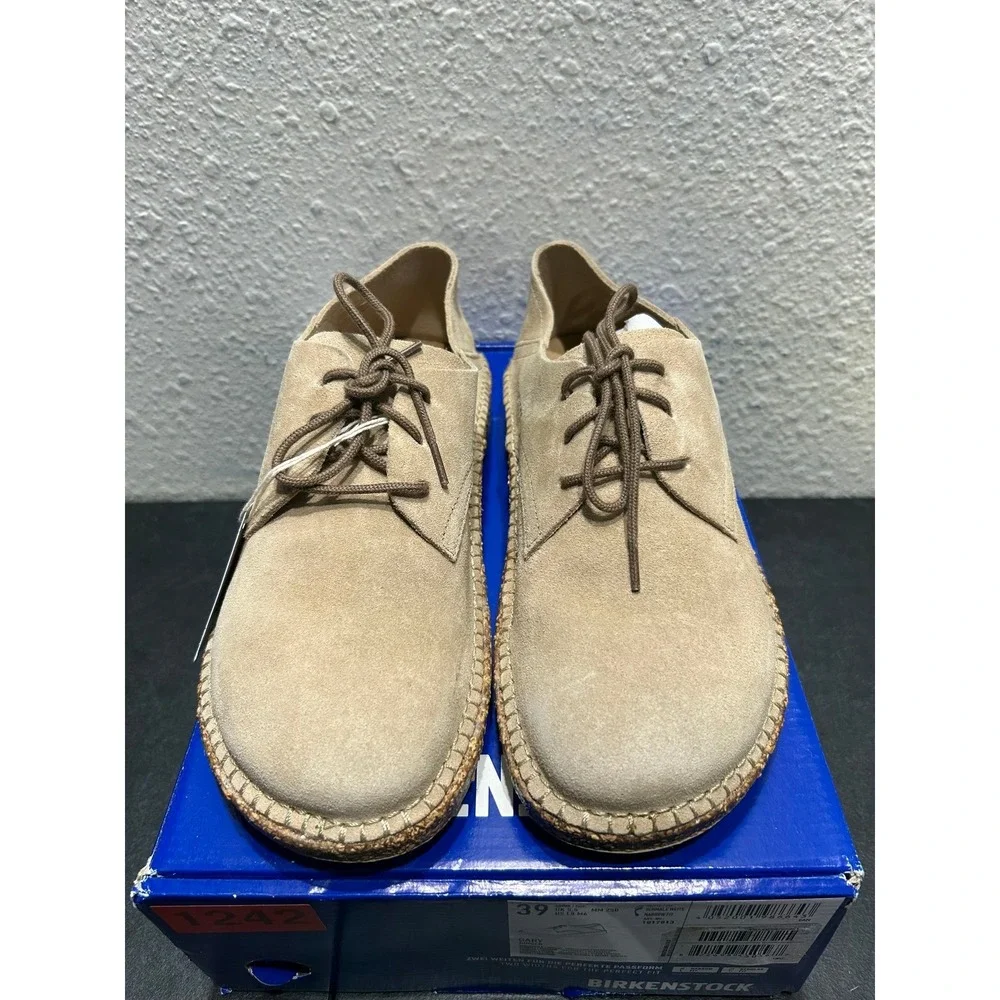 Birkenstock Gary Suede Ginger Size EU 39 US L8 M6 Womens Mens